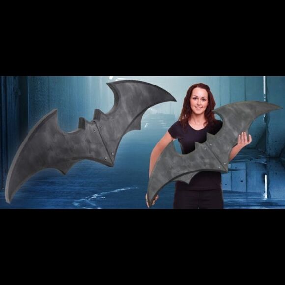NECA DC Comics Oversize Batman Batarang Foam Prop - Picture 3 of 8